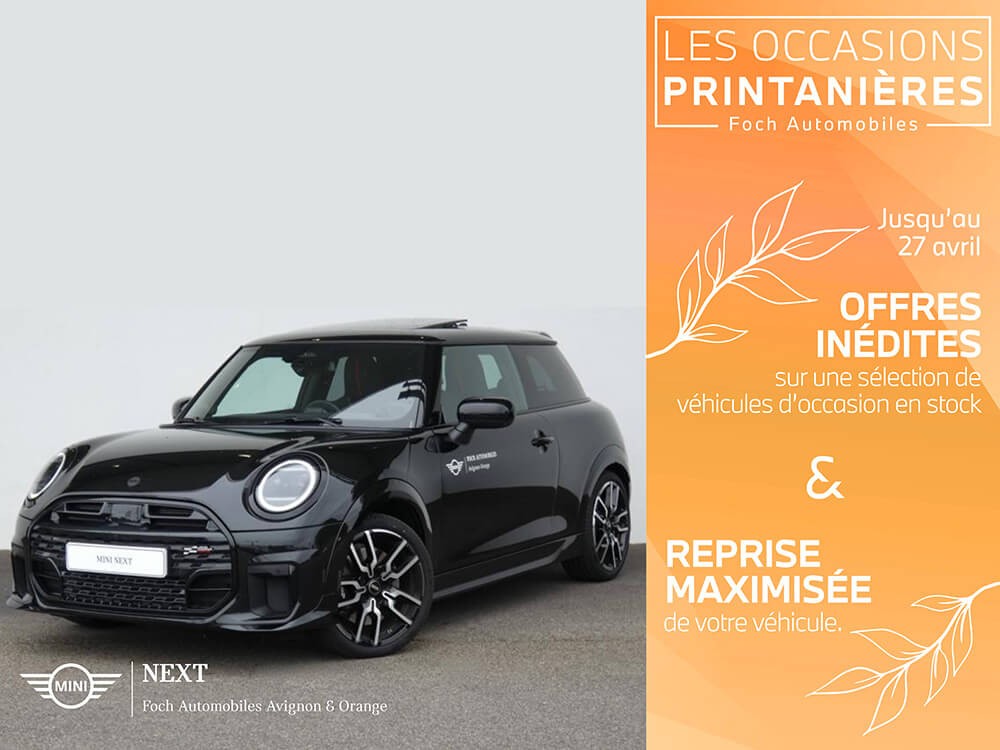 MINI Cooper 3 Portes	S 204ch JCW DKG7